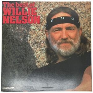 The Best of Willie Nelson Vinyl Record Double Album CBS Heartland Music
